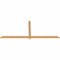 Ekena Millwork Eugene Smooth Timber Gable Bracket, Western Red Cedar, 96"W x 40"H x 1 1/2"D x 3 1/2"F, 10/12 Pitch GBW096X40X0204EUG00SWR - alternate 3